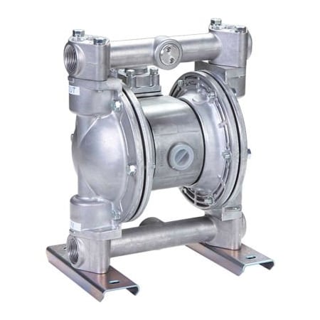 Matrix Management Prolube 44730 Air Operated Double Diaphragm Pump, 3/4-Inch Pump Inlet/Outlet, Aluminum Casing AODD/3-4/BAH/N